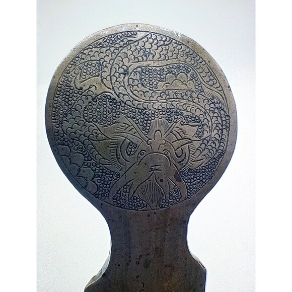 Letter Opener Dragon Enamel Handle 7.25 Inch Metal Office Vintage Desk Tool - Picture 13 of 16